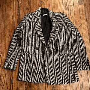 Anine Bing fishbone blazer